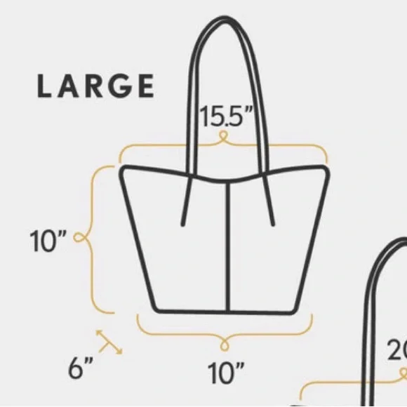 Portland leather large Devan in Bone - Picture 7 of 7